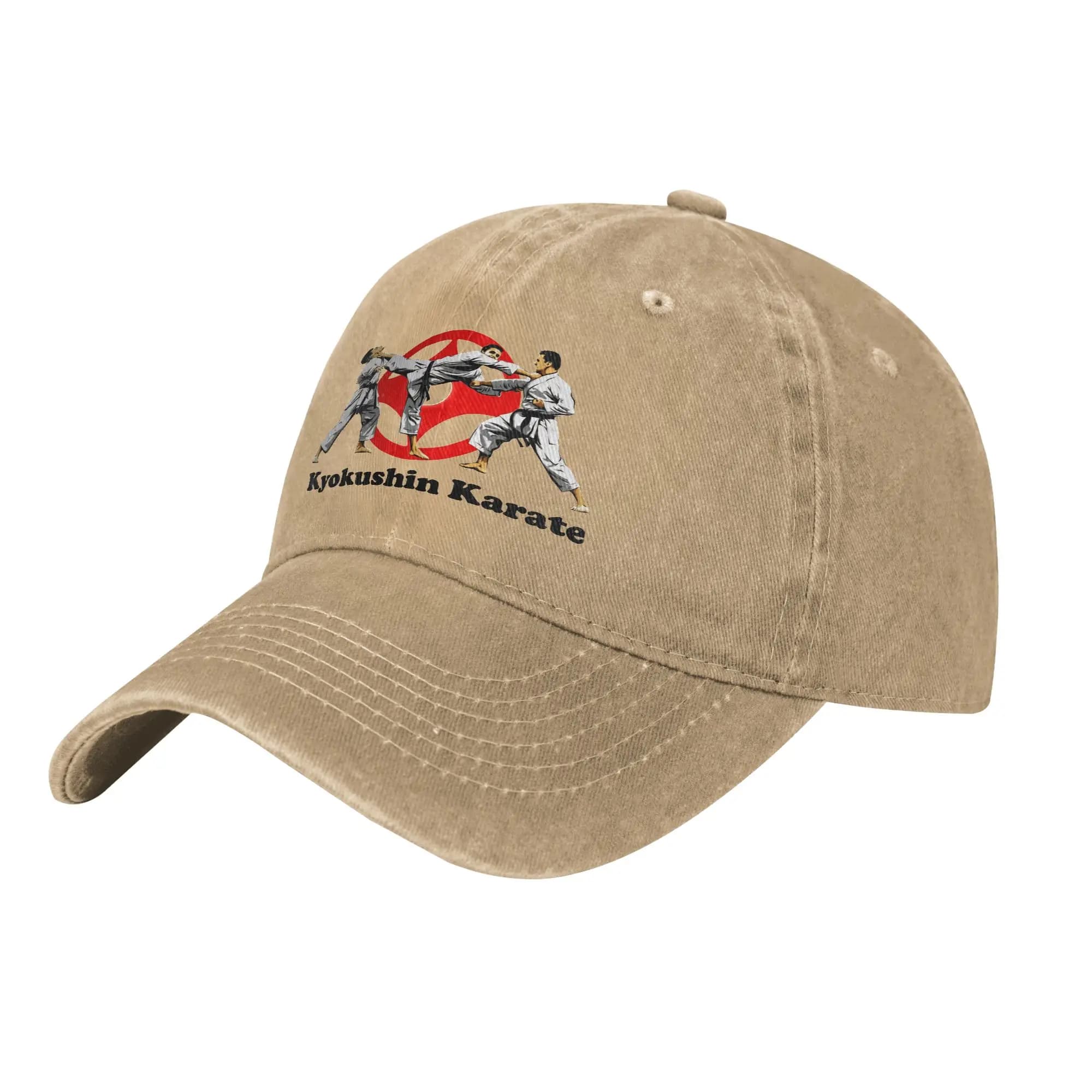 KYOKUSHIN KARATE Sun Baseball Cap Unisex-Teens Custom DIY Trucker Hat Spring y2k Funny Tennis Skate Dropshipping Baseball Caps