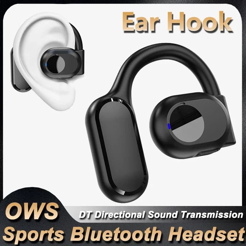 Wireless Bluetooth Headphones Air-Conditioning Headphones with Mic Speaker Headphones with Noise Cancellation for Audio Guide