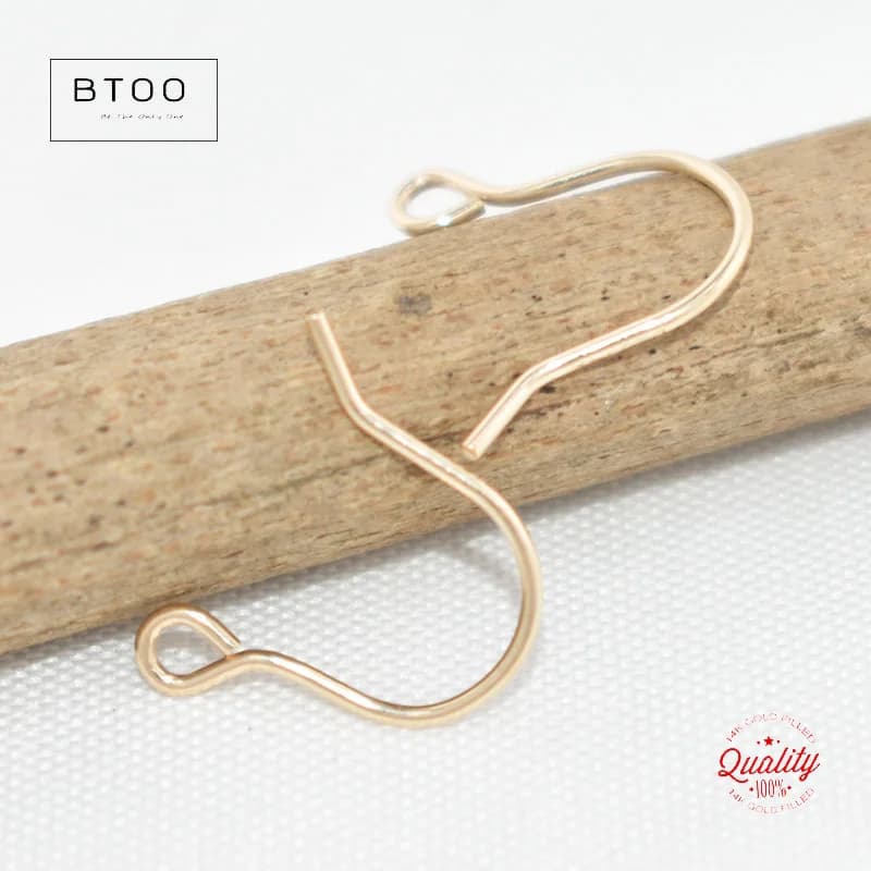 Ear Wire 0.71mm 14K Gold Filled Earrings for Jewelry Making Earrings Accessories Clasps Gold Filled Ear Wire
