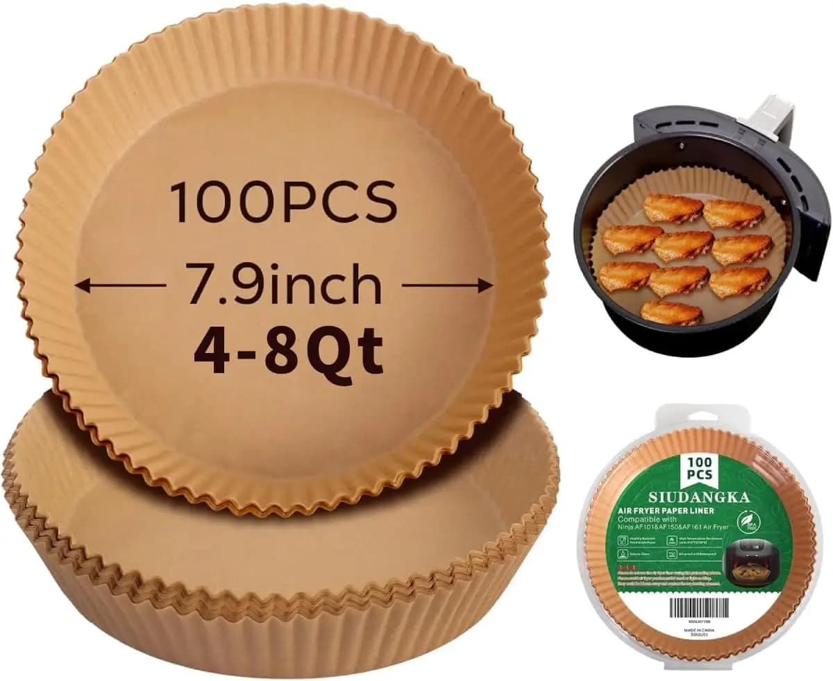 100 Air Frying Card Parts, Compatible with Most 4-8QT Models