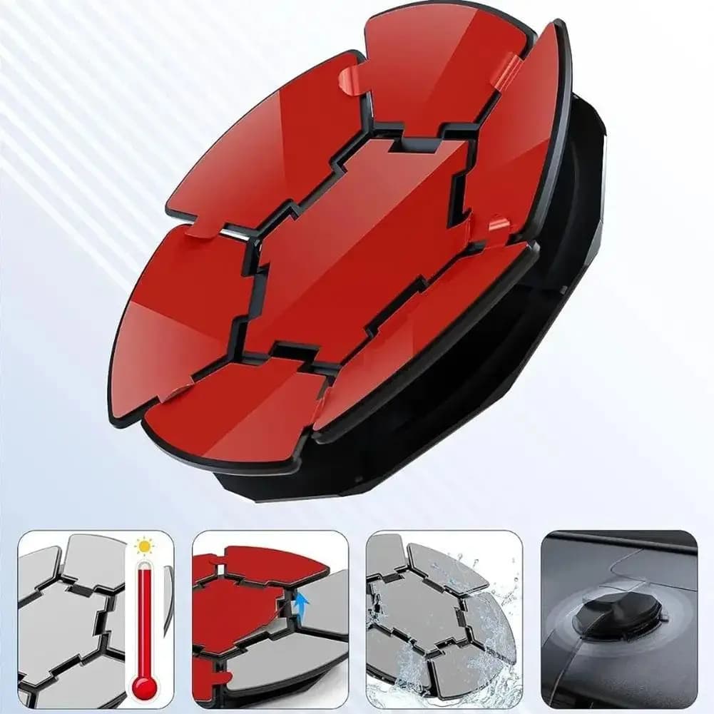 Mounting disc for dashboard for phone support for suction car Adhesive disc for sticky phone support for car dashboard