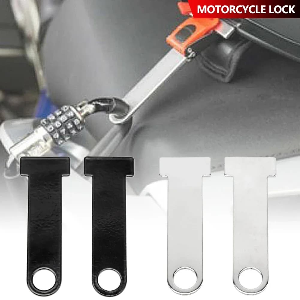 2 pieces locking buckle for helmet motorcycle anti-theft fastener fastener secure connector for motorcycle accessories ATV for cross bike