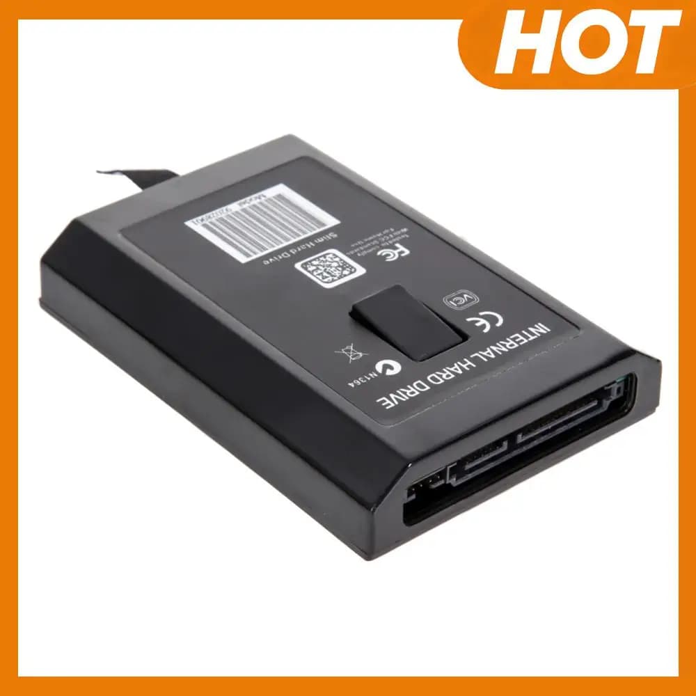 Box interno in plastica per hard disk HDD da 20GB 60GB 120GB 250GB, alloggiamento HDD, accessori di ricambio per giochi per XBOX 360 Slim