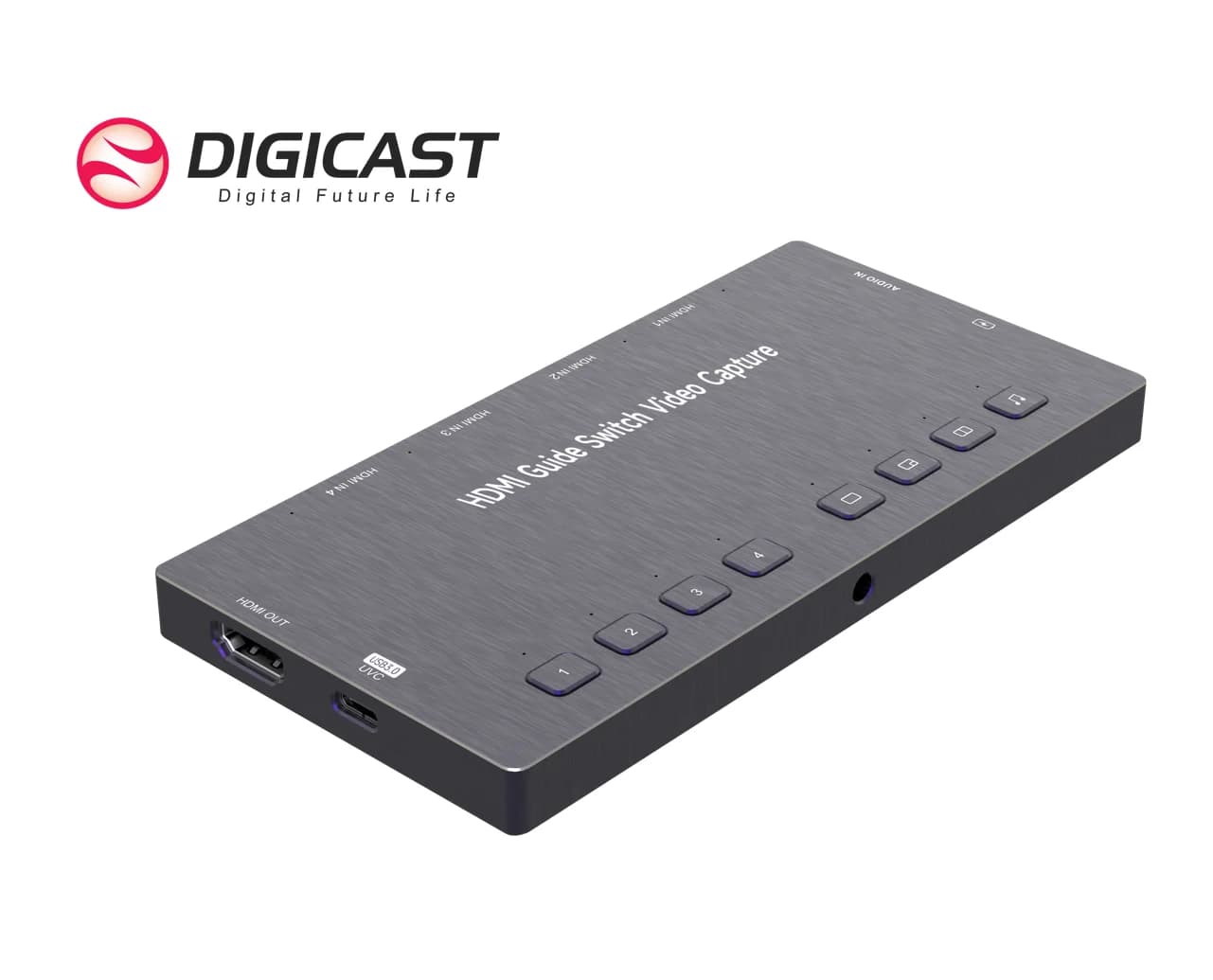 Scheda di acquisizione video DIGICAST Dual HD per giochi in streaming live Acquisizione audio e video 1080P