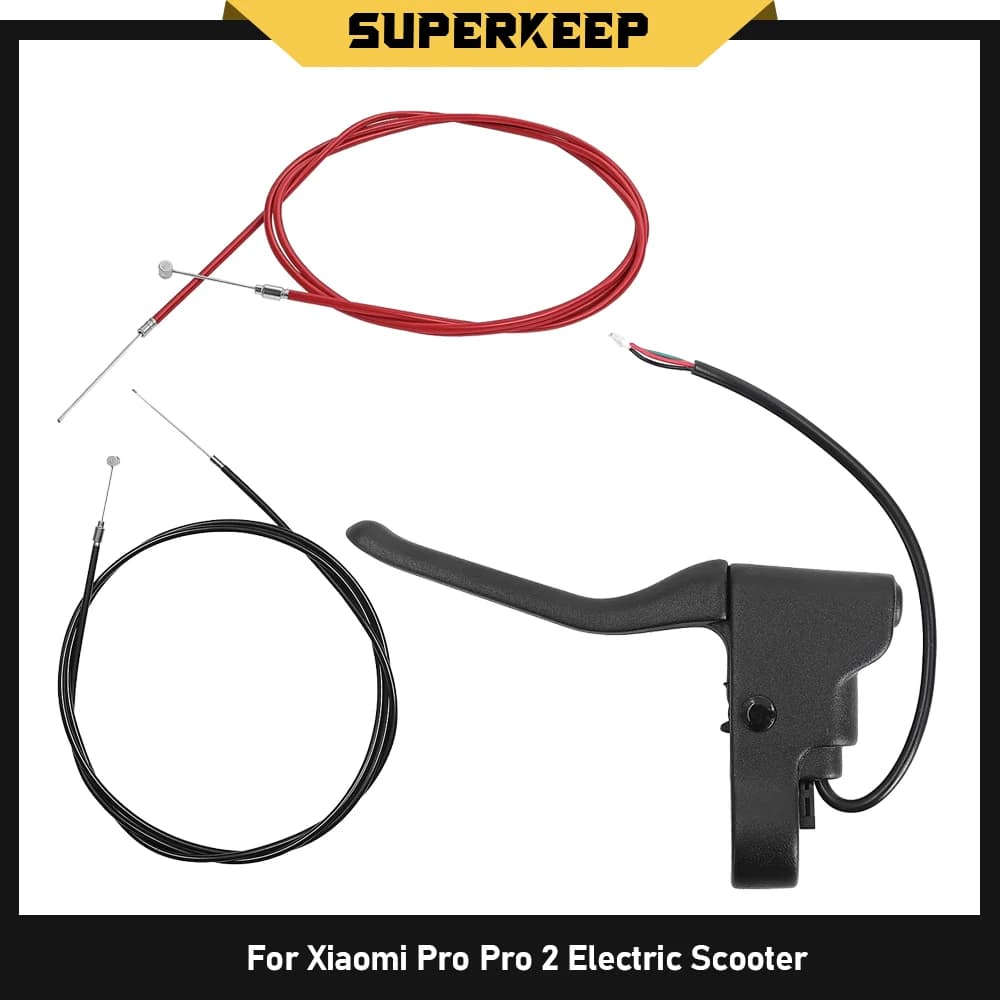 For Xiaomi Pro Pro 2 Electric Scooter Brake Wire Line Cable Handle Brake Lever Tube Replacement Repair Part Accessories