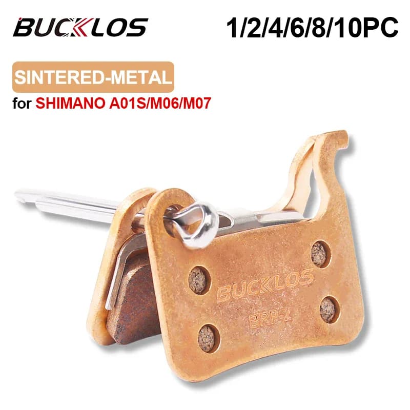 BUCKLOS MTB Pastiglie Disco Freno Pastiglie Disco Freno Idraulico Bicicletta Resistenti All'usura Mountain Road BMX Ciclismo Pastiglie Disco per A01S M535