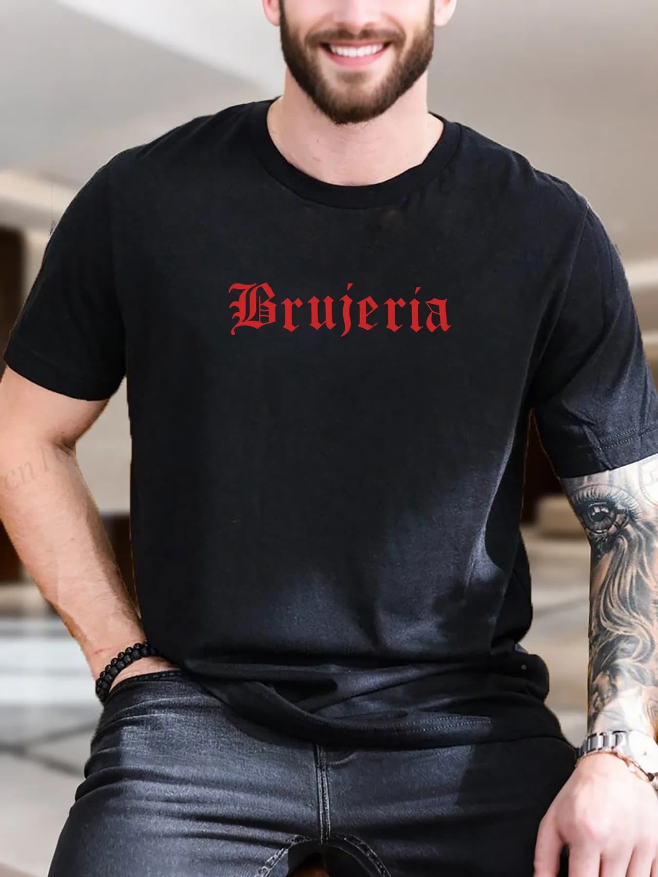 T-shirt da uomo alla moda divertente vintage di vendita calda dei pesi massimi di nuova moda di arrivo Bruieria