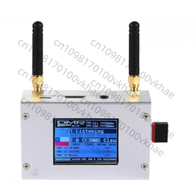 Hotspot MMDVM duplex with aluminium shell and color display: supports C4FM/DMR/DSTAR/P25 (Raspberry Pi 1B+ )
