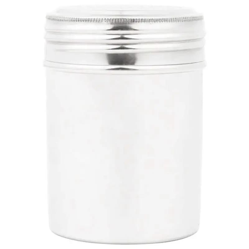 PORK-(Set Of 6) Dredge Shakers 10 Oz, Stainless Steel Spice Shakers Baking/Cooking