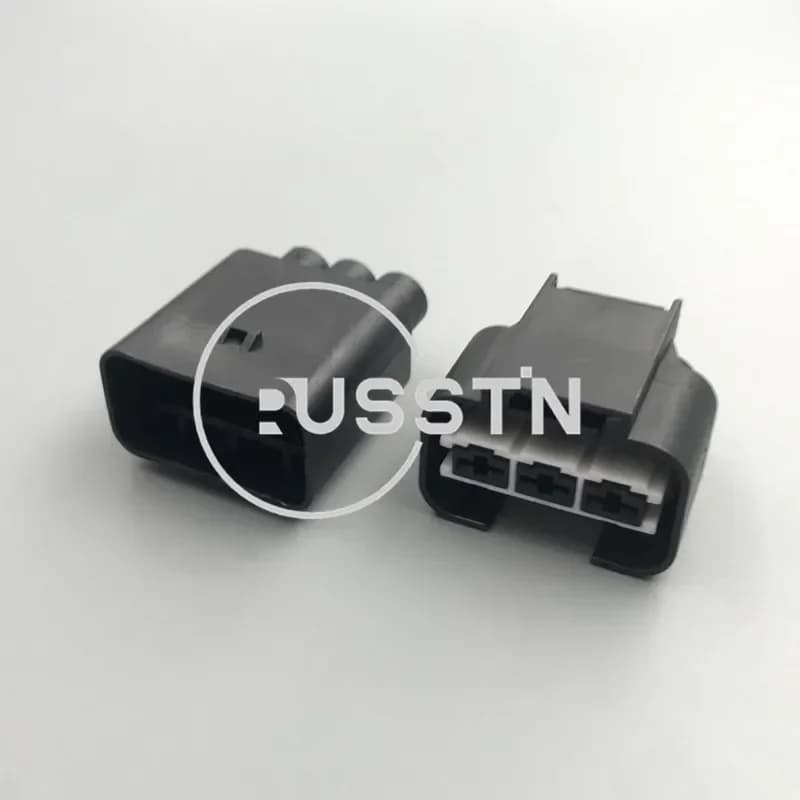 1 Set Connettore Elettrico Impermeabile a 3 Fori per Ventola Radiatore Auto, Cablaggio AC per Hyundai KIA 1743271-2
