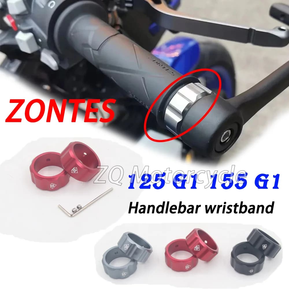 For ZONTES Motorcycles GK350 350GK Motorcycle Handle Ring ZONTES GK350 Bow Guard Gap Cover Hand Ring Decorative Cover Modificat