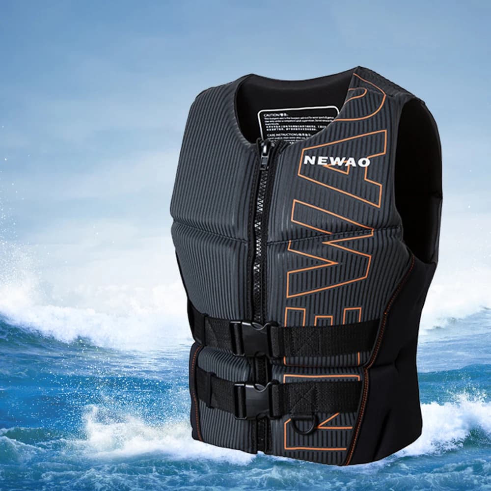 Giubbotto di salvataggio per adulti Sport acquatici Nuoto Surf Zattera Kayak Pesca Jet Ski Giubbotto di salvataggio Super galleggiabilità Giubbotti di salvataggio in neoprene