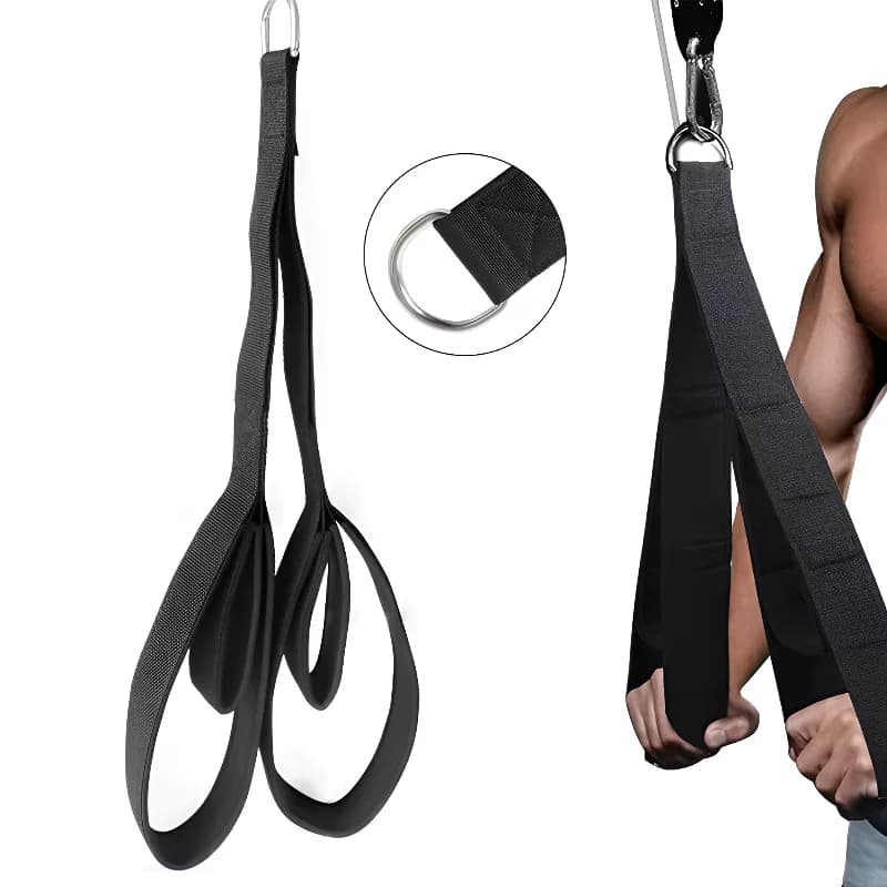 Fitness Tricipitation Corda Pull Down Training Cable Biceps Strength Training for Tricipites Double End Voltage Feed