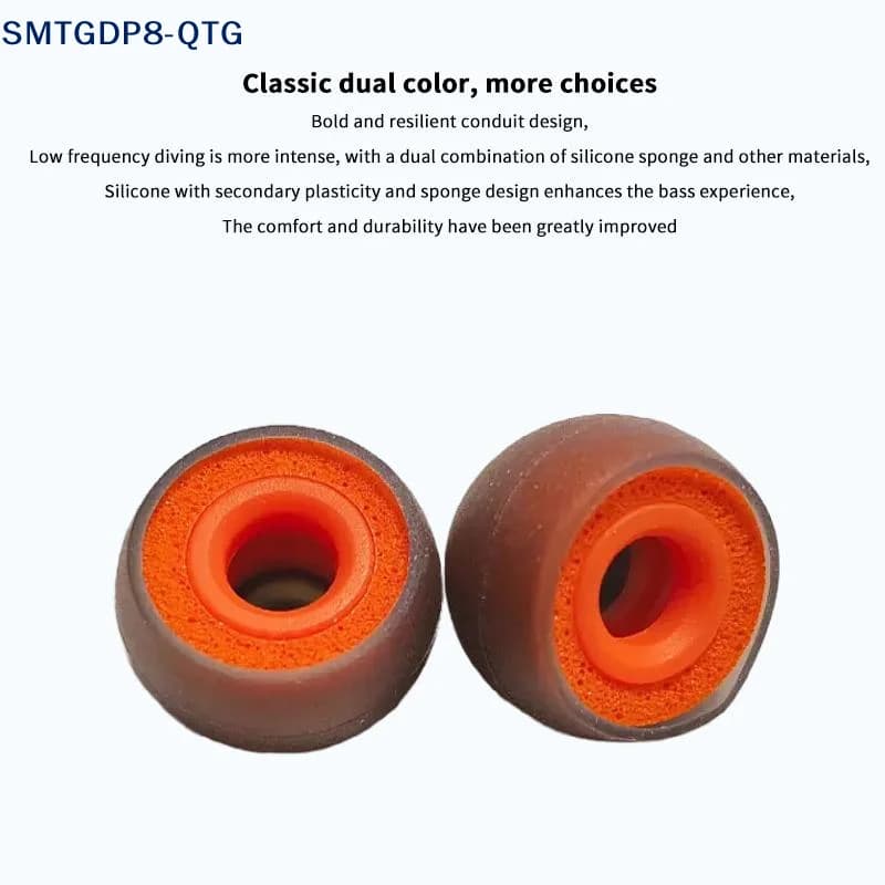 NEW A Pair Memory Foam Earphones Silicone Case In-Ear Covers Earbud Tips Ear Caps Eartips Pads Cushion For Headphone Accessories