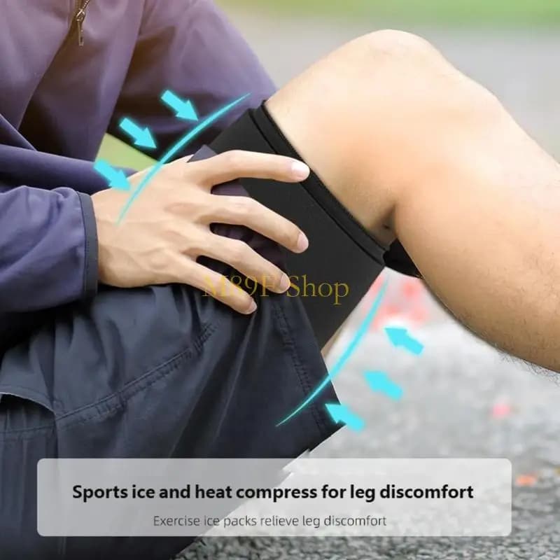 M89F Multipurpose Knee Compression Sleeve With Ergonomic Design Leg Bandages
