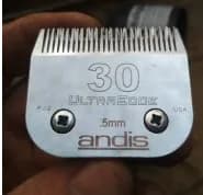 1 Pezzo Lama ANDIS Ultra Edge 30 # Punta da 5mm Compatibile con la Maggior Parte dei Tosatori Oster, Laube AG/A5 per Toelettatura Animali
