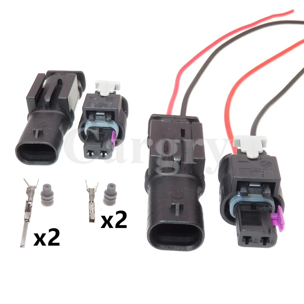 1 Set 2P Ugello di Spruzzo Del Carburante Auto Presa 4F0973702 1-1718643-1 1-1703498-1 Automobile Urea Mercury Sensore di Cablaggio del Connettore