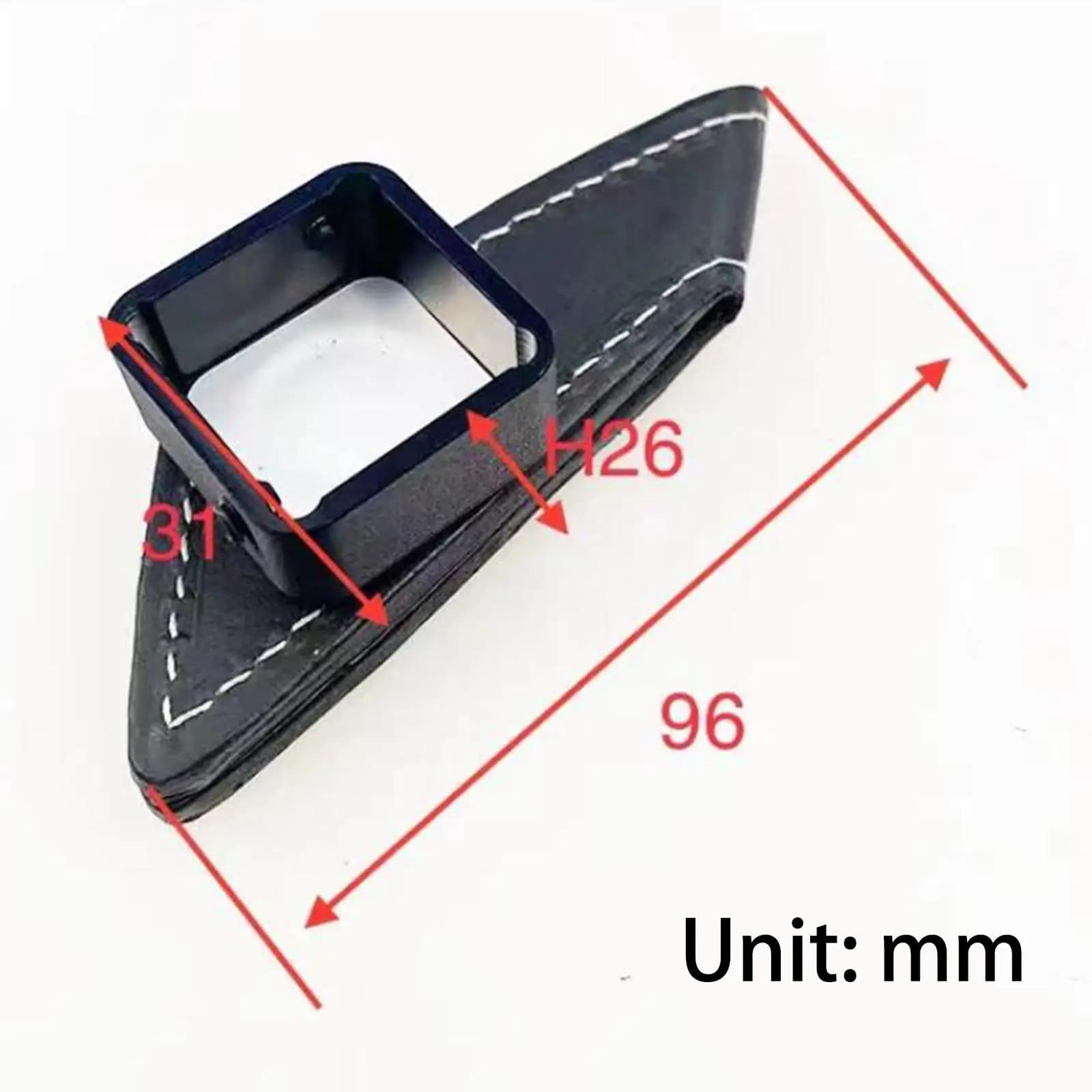 Porta Gesso per Stecche da Biliardo in Alluminio con Clip da Cintura, Accessori per Biliardo, Contenitore Mini per Gesso per Stecche da Snooker