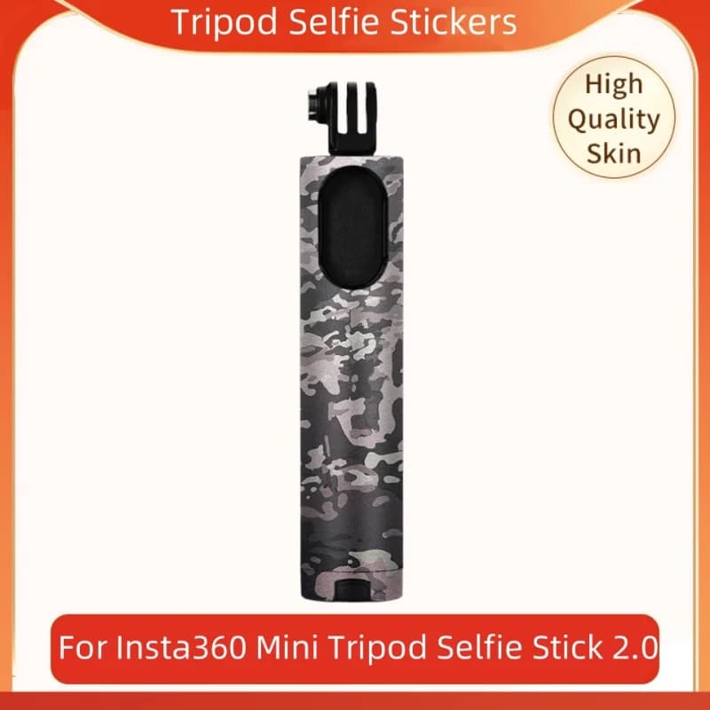 Per Insta360 Mini Treppiede Selfie Stick 2.0 Adesivo Decal Skin Vinyl Wrap Pellicola protettiva antigraffio Cappotto protettivo
