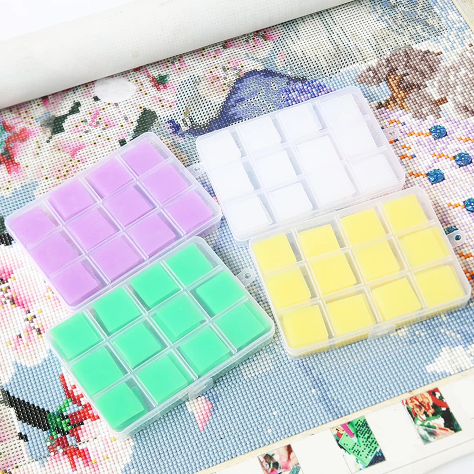 96pcs Of A Box DIY Painting Glue Clay,Diamond Painting Glue for Handcraft Diamond Painting, Diamond Painting Wax