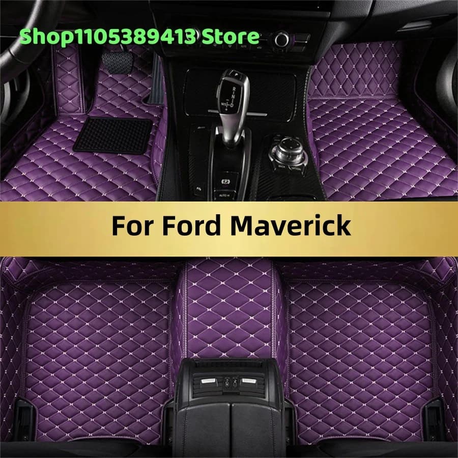 Tappetini Auto Personalizzati per Ford Maverick 2021 2022 2023 2024 2025 2026 2027 2028 Accessori Tappeti Auto