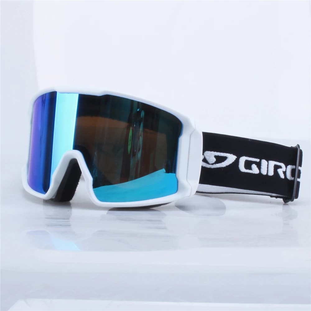Occhiali da Sci per Uomo con Doppia Lente Antiappannamento, Maschera da Snowboard, Occhiali Invernali con Ampia Visuale per Sport sulla Neve