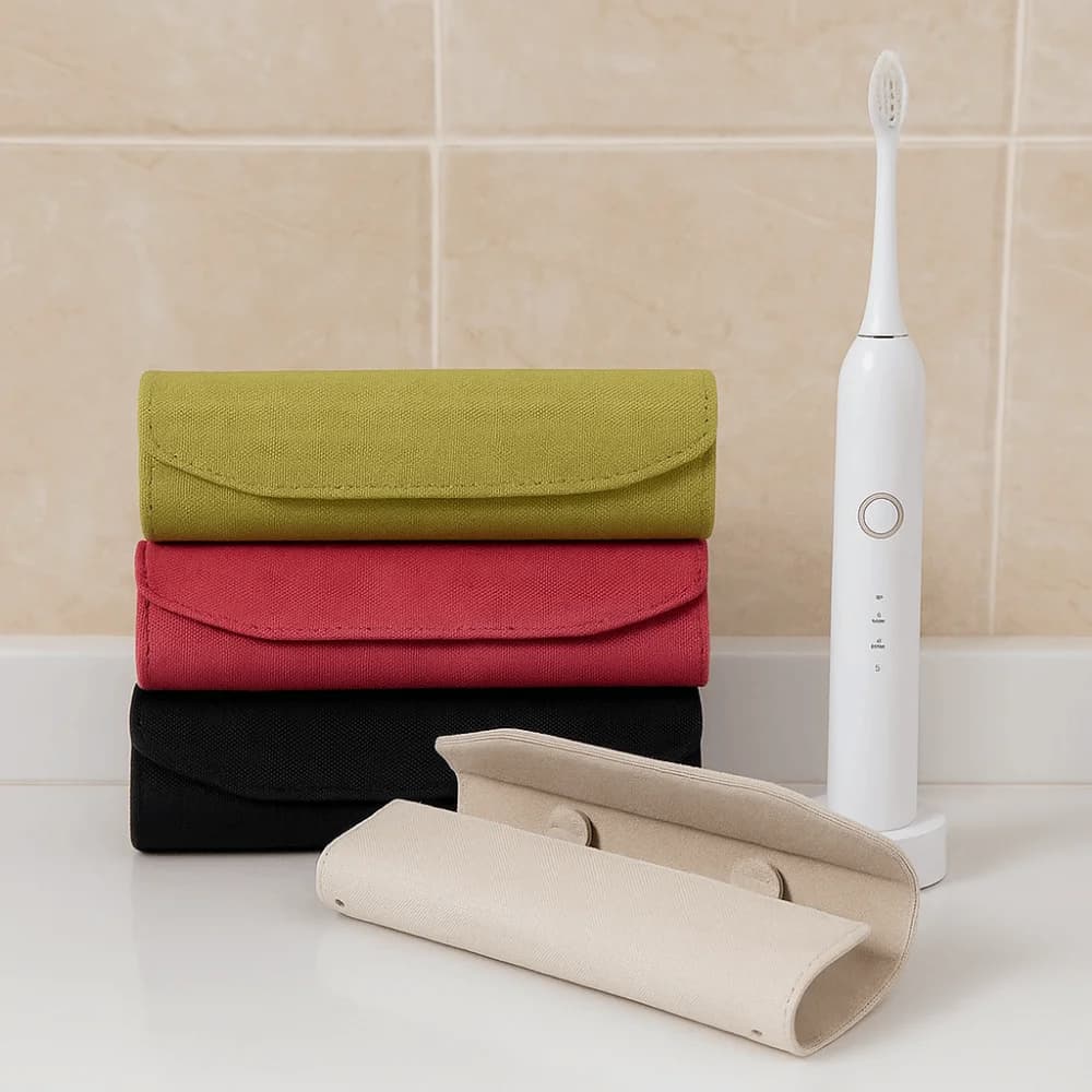 Custodia da Viaggio per Spazzolino Elettrico con Chiusura Magnetica, 5 Colori, Facile da Trasportare, Contenitore Protettivo per Spazzolino