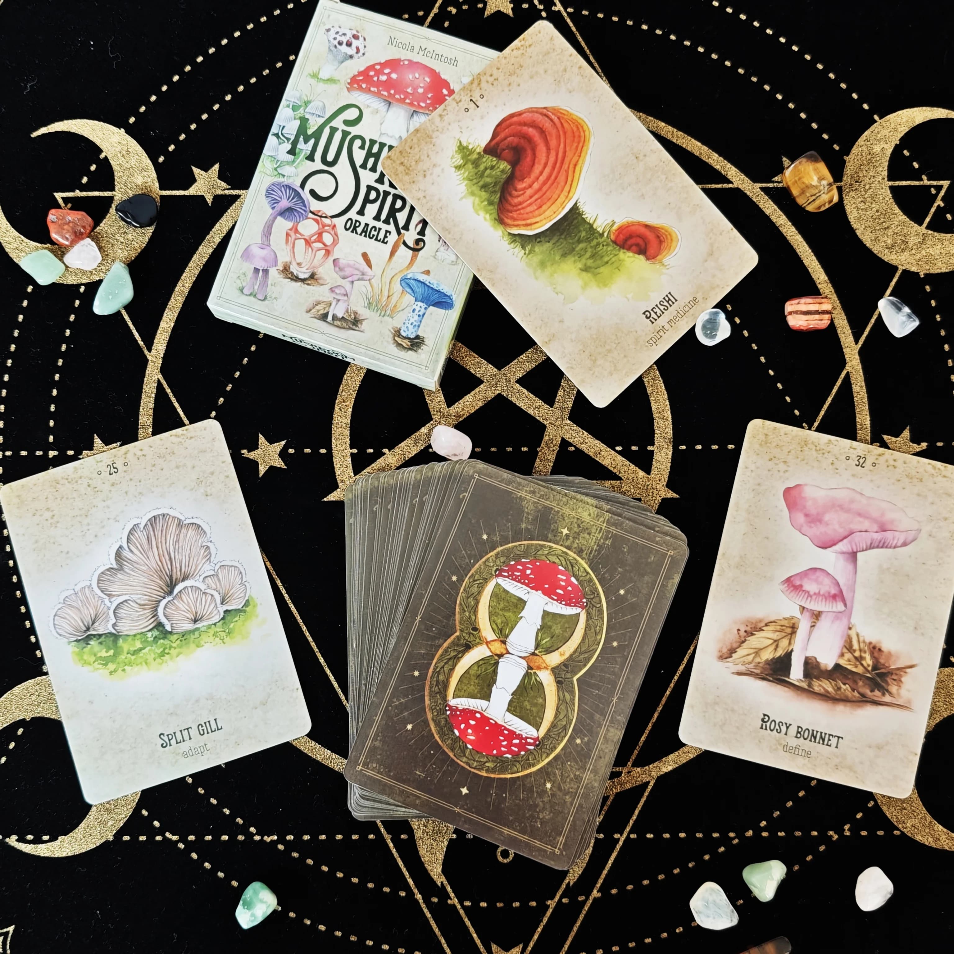 Carte Oracle Spirit Fungo 36 carte inglesi