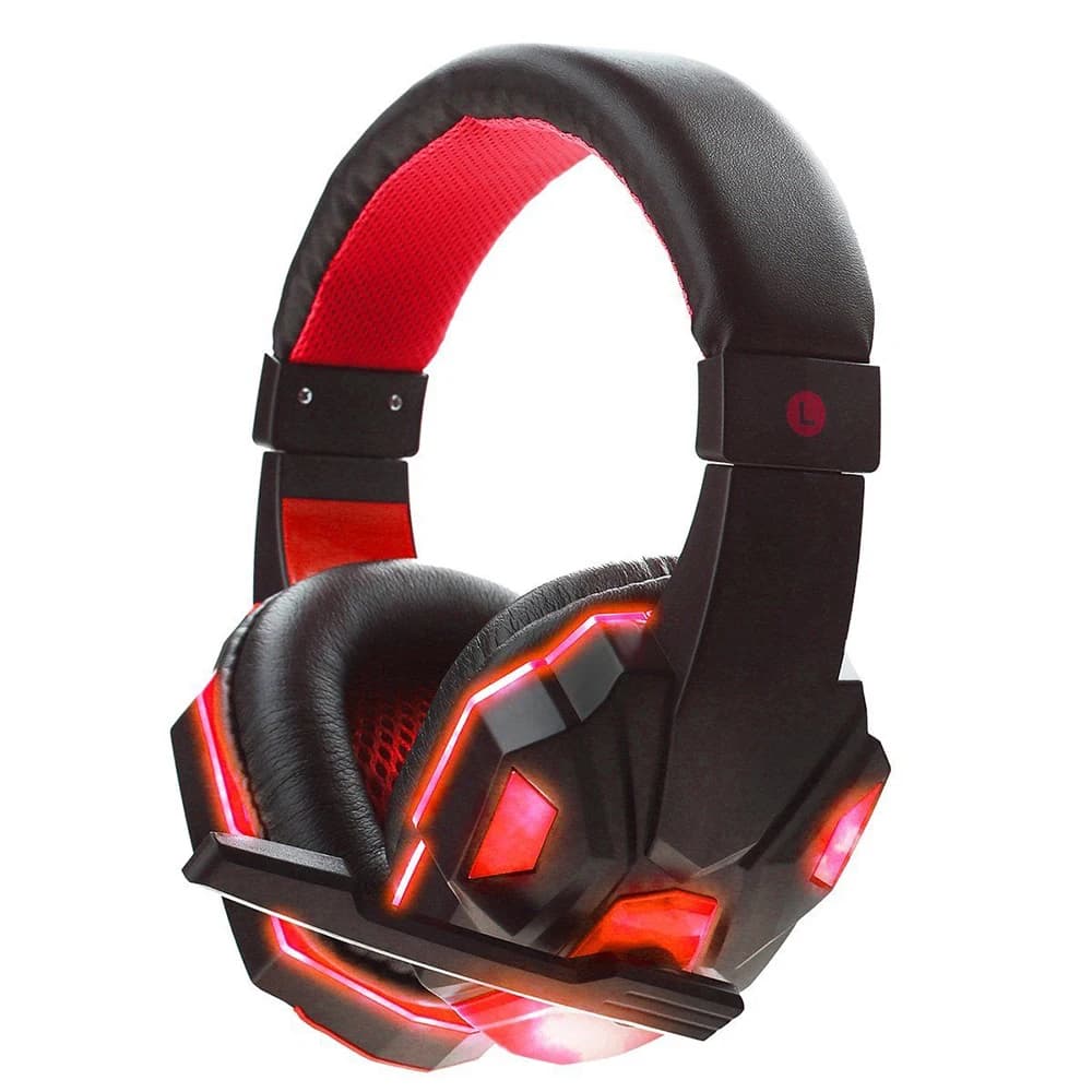 Play Headphones for PS4/PS5/Xbox/Smartphone/PC Wired Stereo Play Headphones for Adjustable Bass with Mic with Noise Cancellation