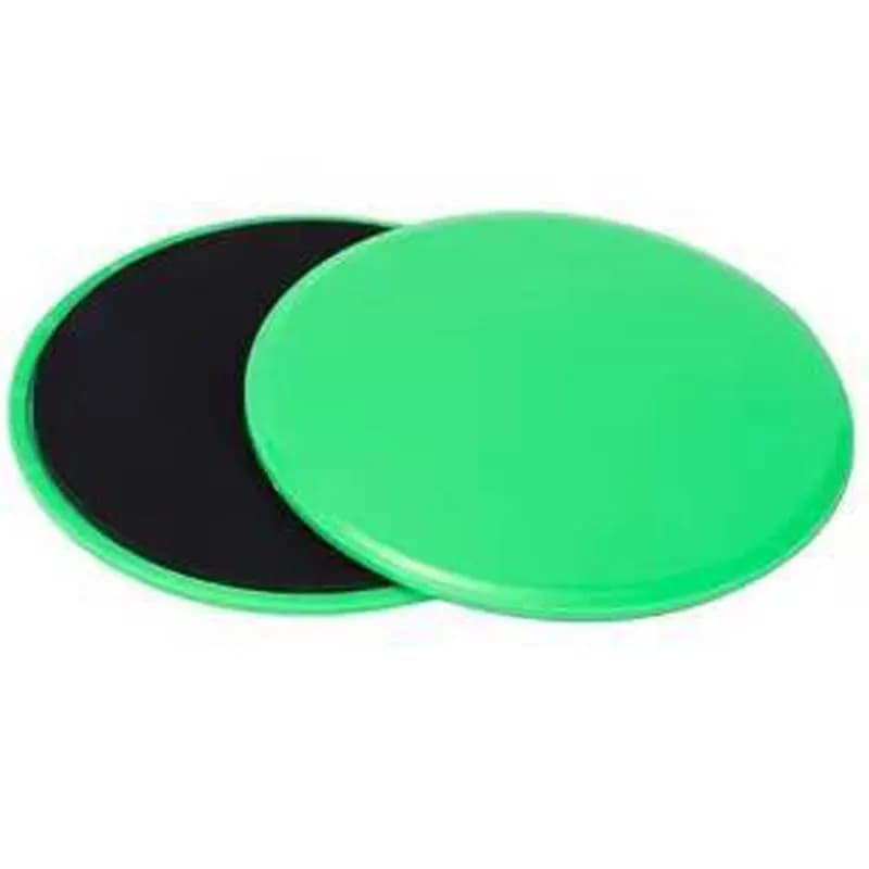 2 PC Pilates Slide Plate Yoga Ab Foot Fitness Slide Plate Home Exercise Core Training Slide Board Slide Mat
