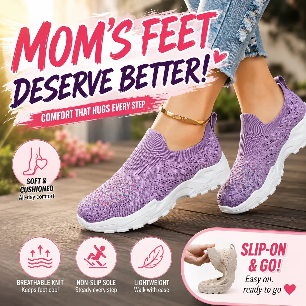Scarpe sportive da donna, comode e leggere, ideali per l'uso quotidiano e casual, tessuto adatto per il tempo libero primaverile.