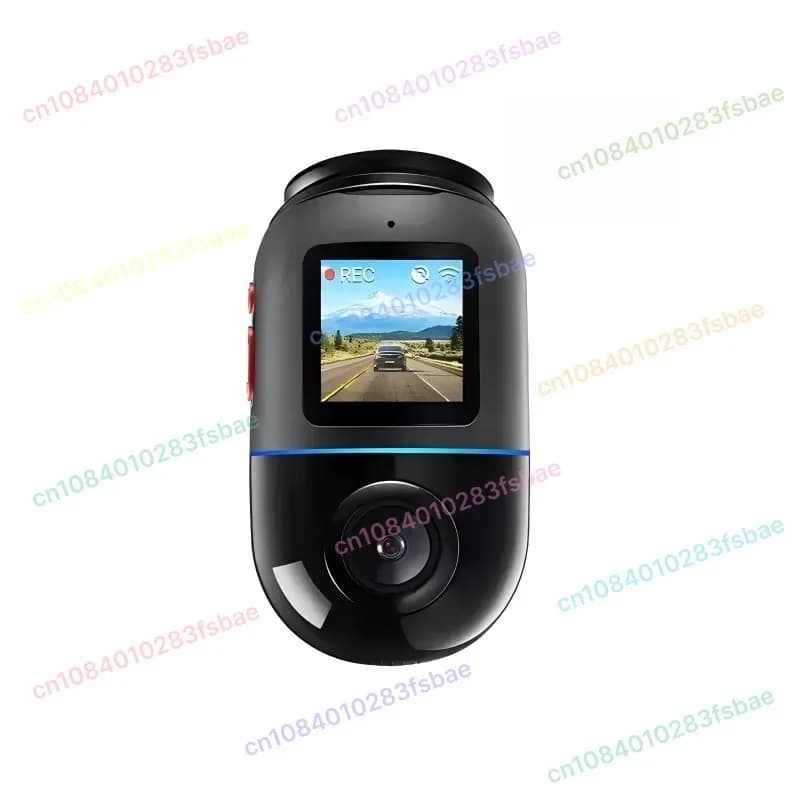 Telecamera X200 con Monitoraggio Parcheggio 24H, Archiviazione EMMC, Dash Cam AI 360 ° Full ViewX200 360 Full View con GPS Integrato e ADAS, DVR per Auto