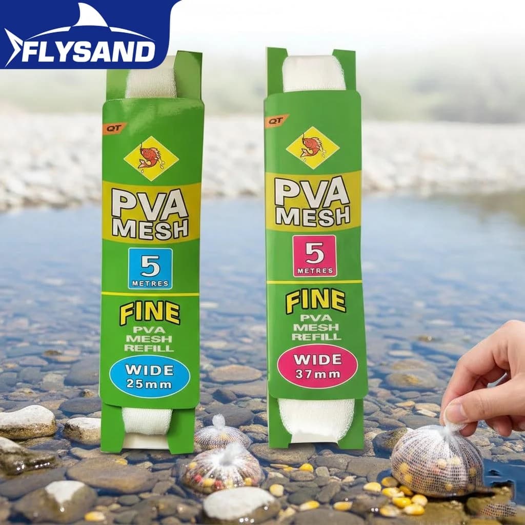 Rete da Pesca in PVA Idrosolubile, Tubo in Carta Rigida, Blister in Carta, Rete Idrosolubile per Attrezzatura da Pesca