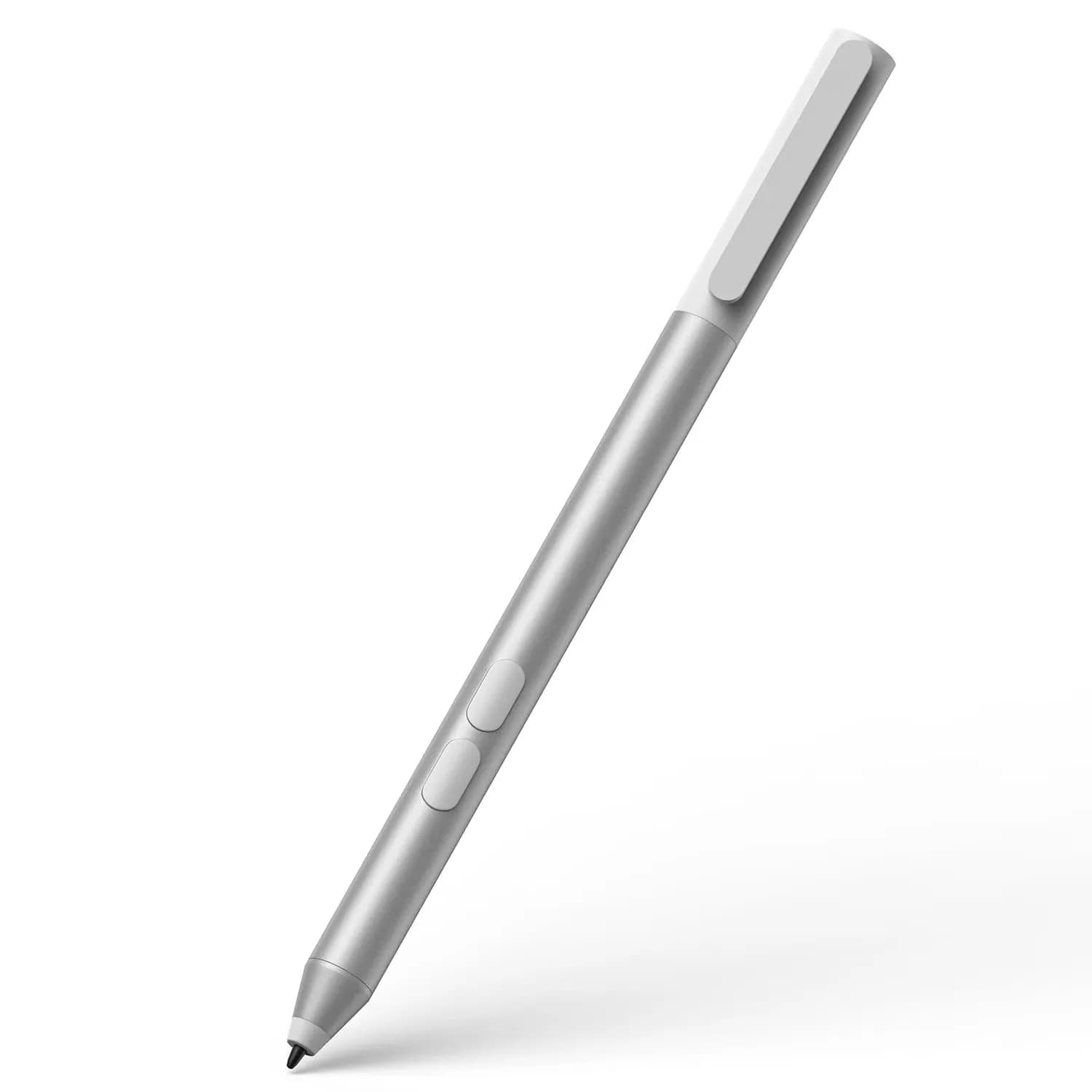 Penna Microsoft Surface per serie Surface Pro/Go/Laptop/Book/Studio, punta di ricambio, pressione 1024, platino, modello 1896