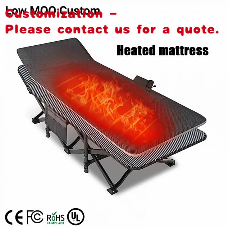 personalizzato.Mydays Lettino per tenda da campeggio pieghevole leggero e conveniente per esterni con riscaldamento Cuscino a calore costante Riposo per dormire