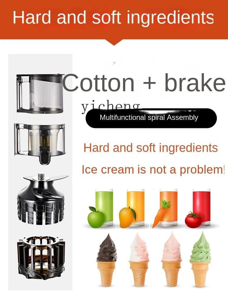 Frullatore Domestico cc28 con Separazione di Succo e Residui, Frullatore Automatico Commerciale
