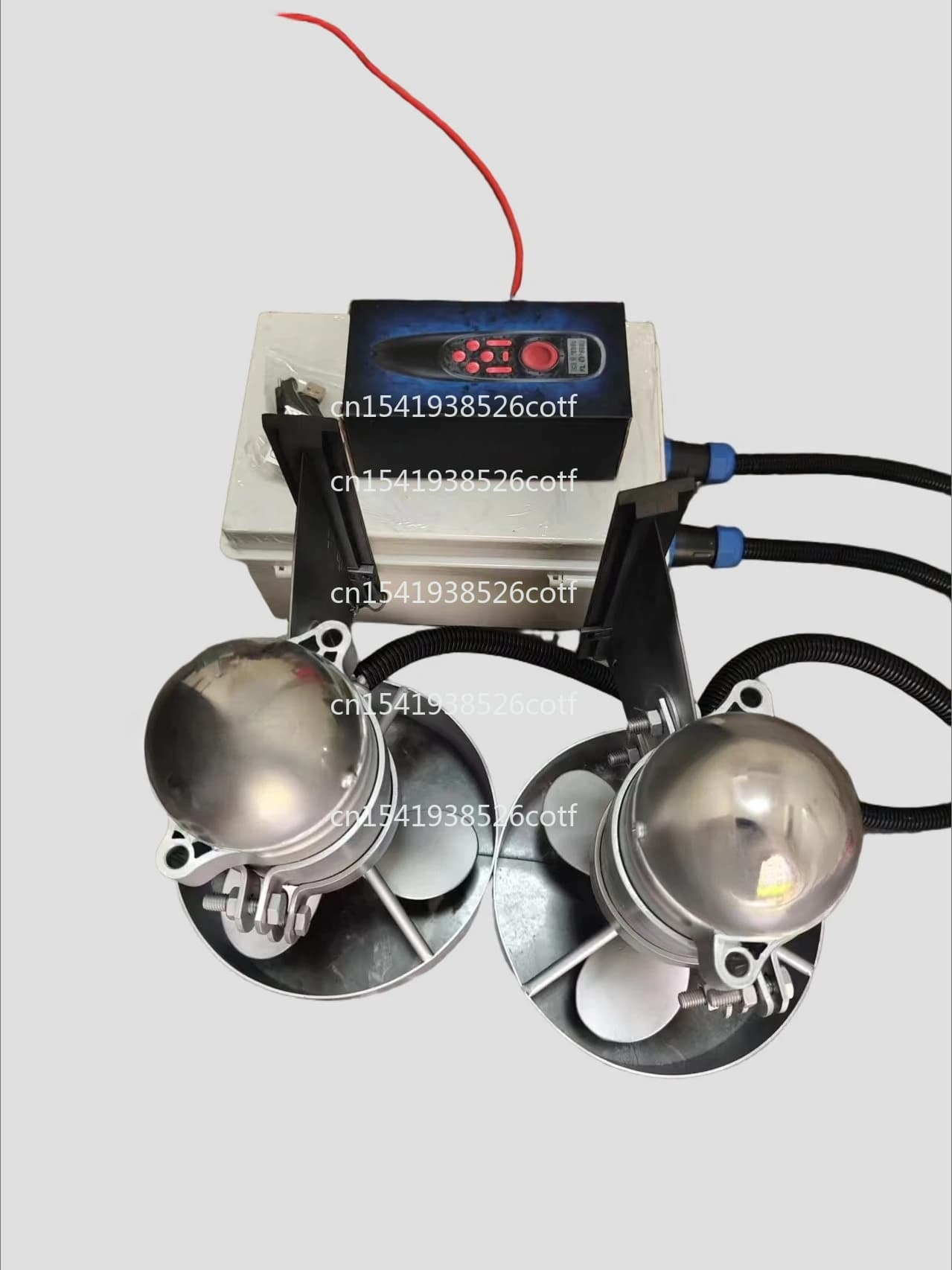 Propulsore Elettrico Brushless Impermeabile con Telecomando Wireless, per Piattaforme da Pesca con Reti, Kayak, Paddle Board, ecc.