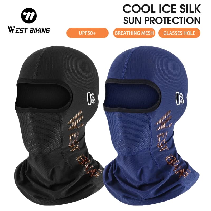 WEST BIKING Summer cycling cap Anti-UV Full cover Breathable Sports MTB Bike Sunset for motorcycle Bicycle helmets