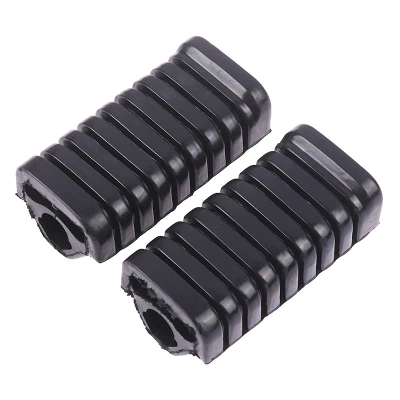 2 pz/paia pedane per moto in gomma antiscivolo pedane pedane per pedane per moto WY125 accessori per pedane per moto