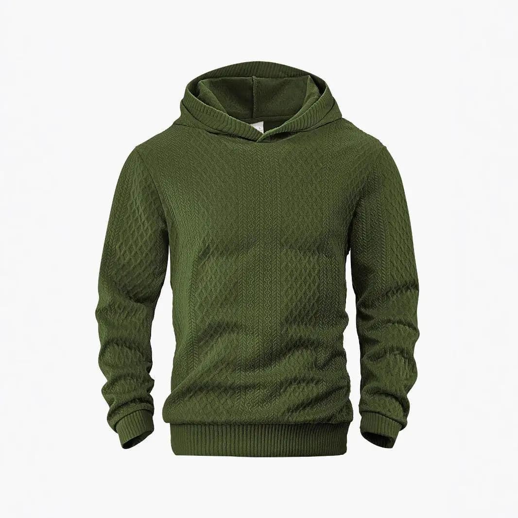 Spring Edition Loose Color Embroidered Hoodie Sweatshirt Long Sleeve Overhead Men's Casual Wear Comfortable Fit Hoodie
