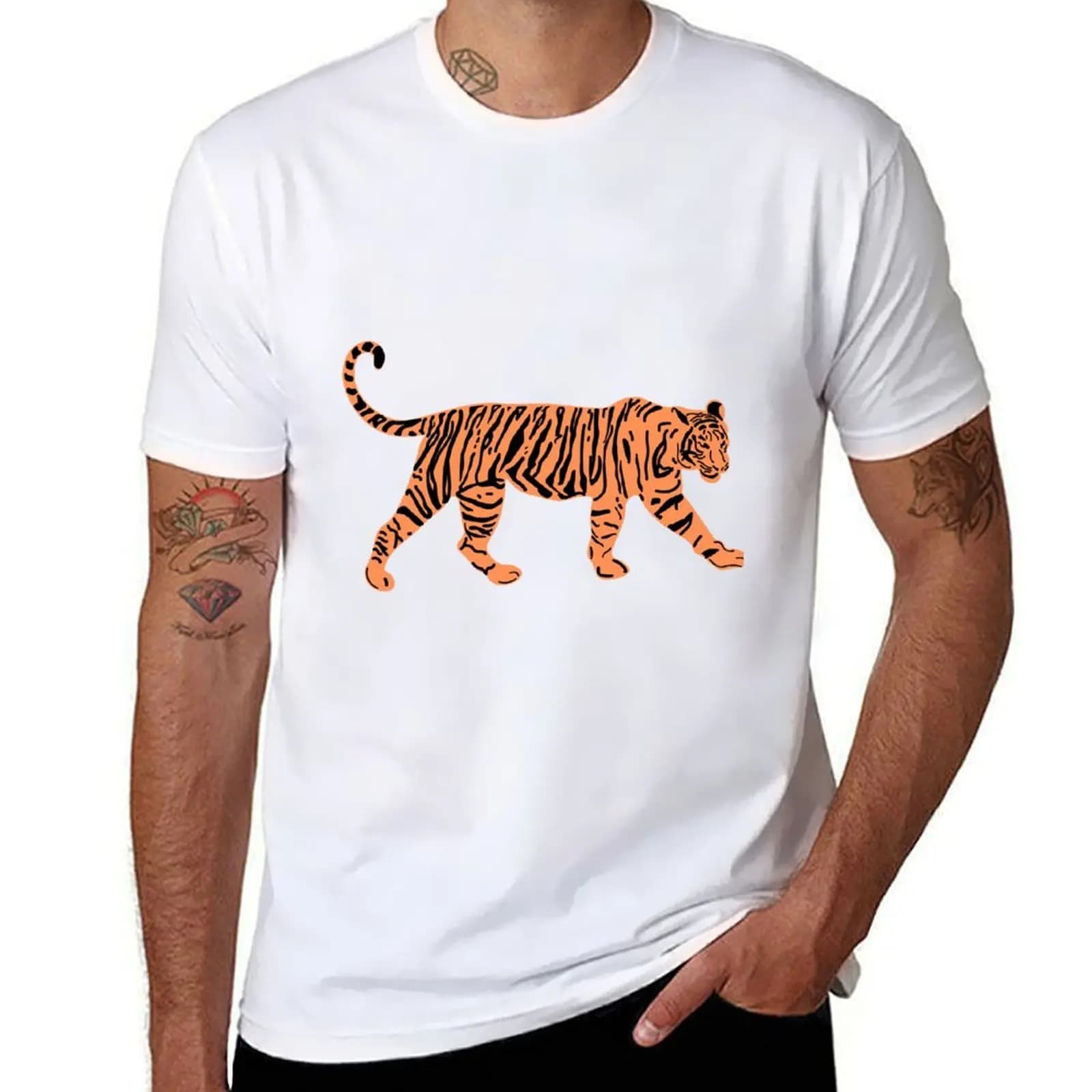 T-shirt Tiger T-Shirt sportiva da uomo
