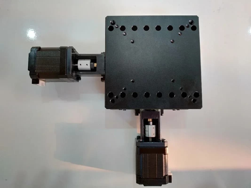 XYZ Stage per scanner di movimento lineare per microscopio con scansione dell'apertura Attuatore flessibile fase lineare motorizzata