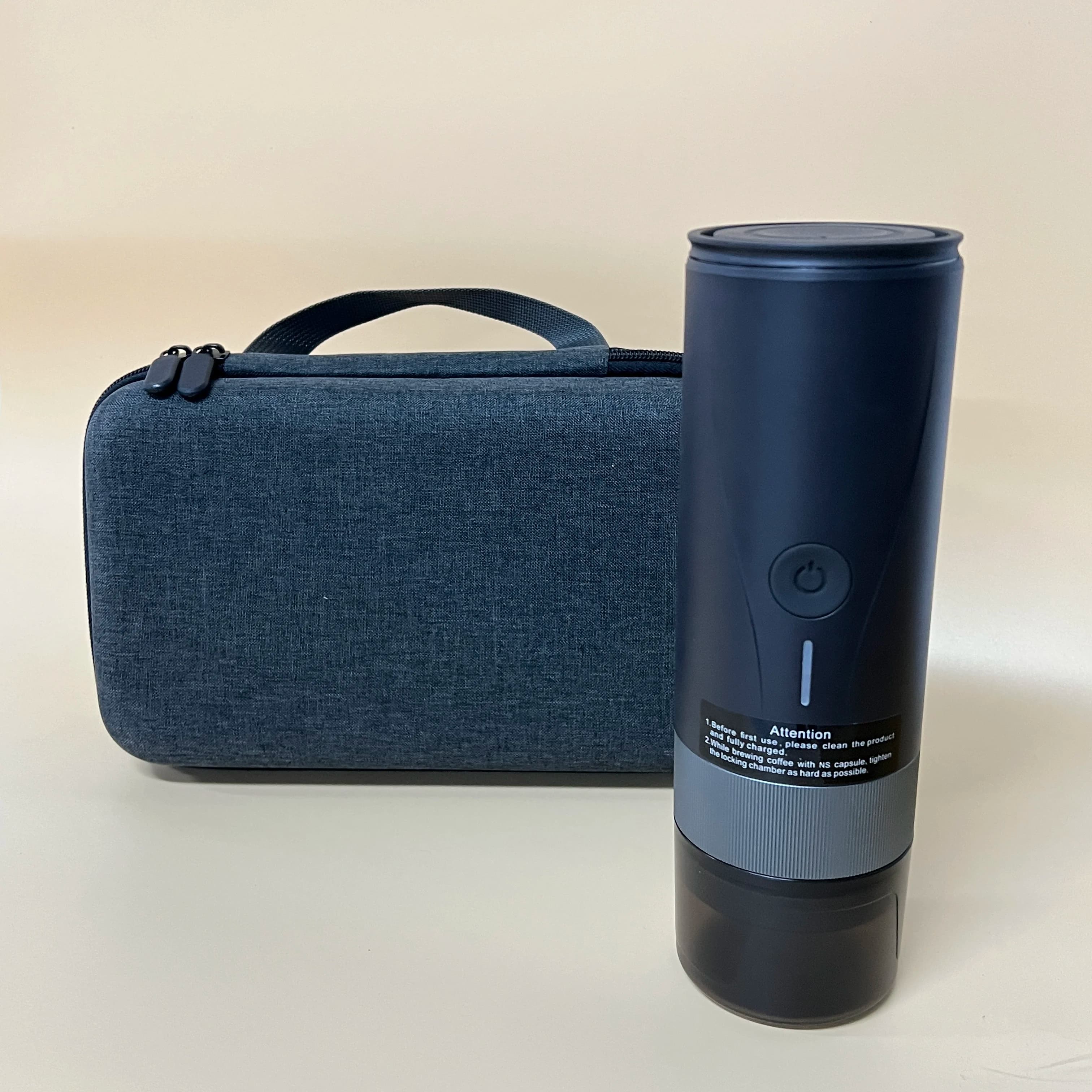 PCM04A Custom Logo Espresso Capsule New Upgrade Espresso Machine Portable Camping Coffee Maker Business Suitable Aluminum OEM 90