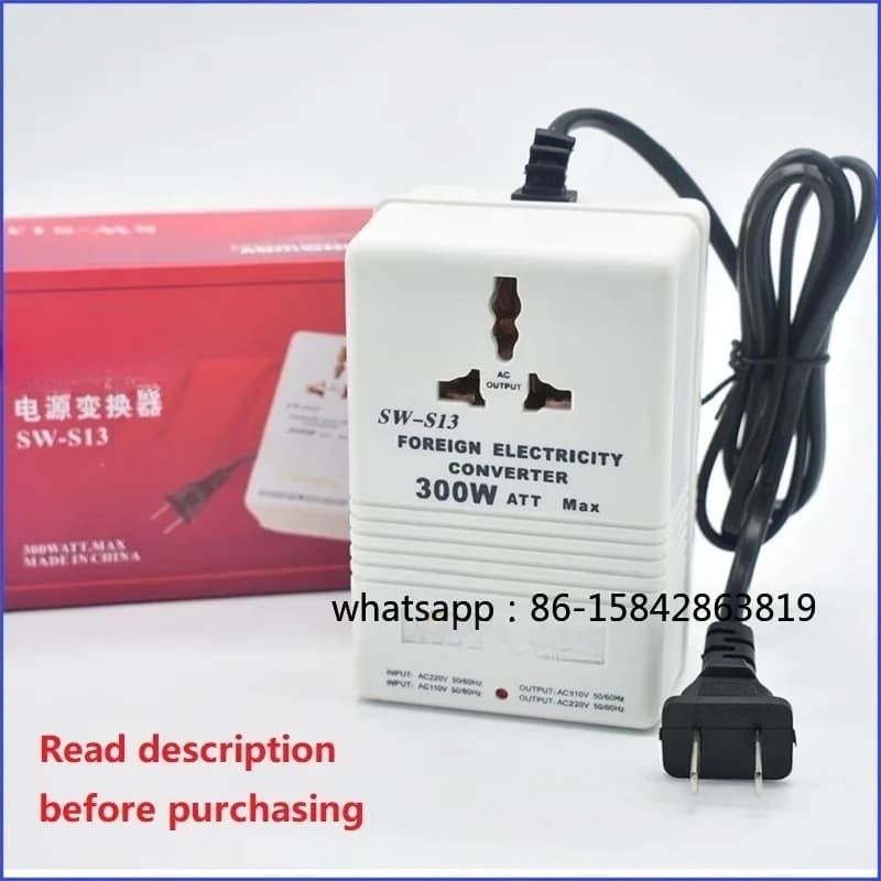 Trasformatore di tensione serie SW 70-500W 220V-110V/110V-220V Convertitore di potenza bidirezionale Adattatore da viaggio per spazzolino elettrico