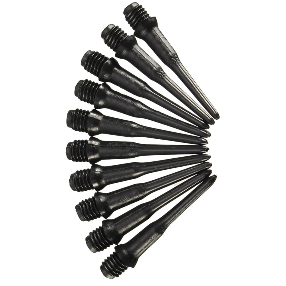 100Pcs Dart Tip Replacement Material Electronic Dart Board Tips Fly Spiral Screw Thread