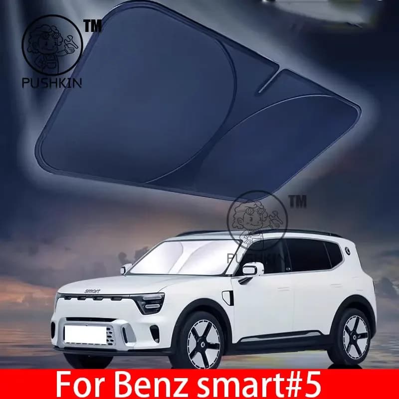 Per Benz SMART # Parasole per Auto 5 2026 2025, Protezione UV, Tenda Parasole, Visiera per Parabrezza Anteriore, Accessori Auto