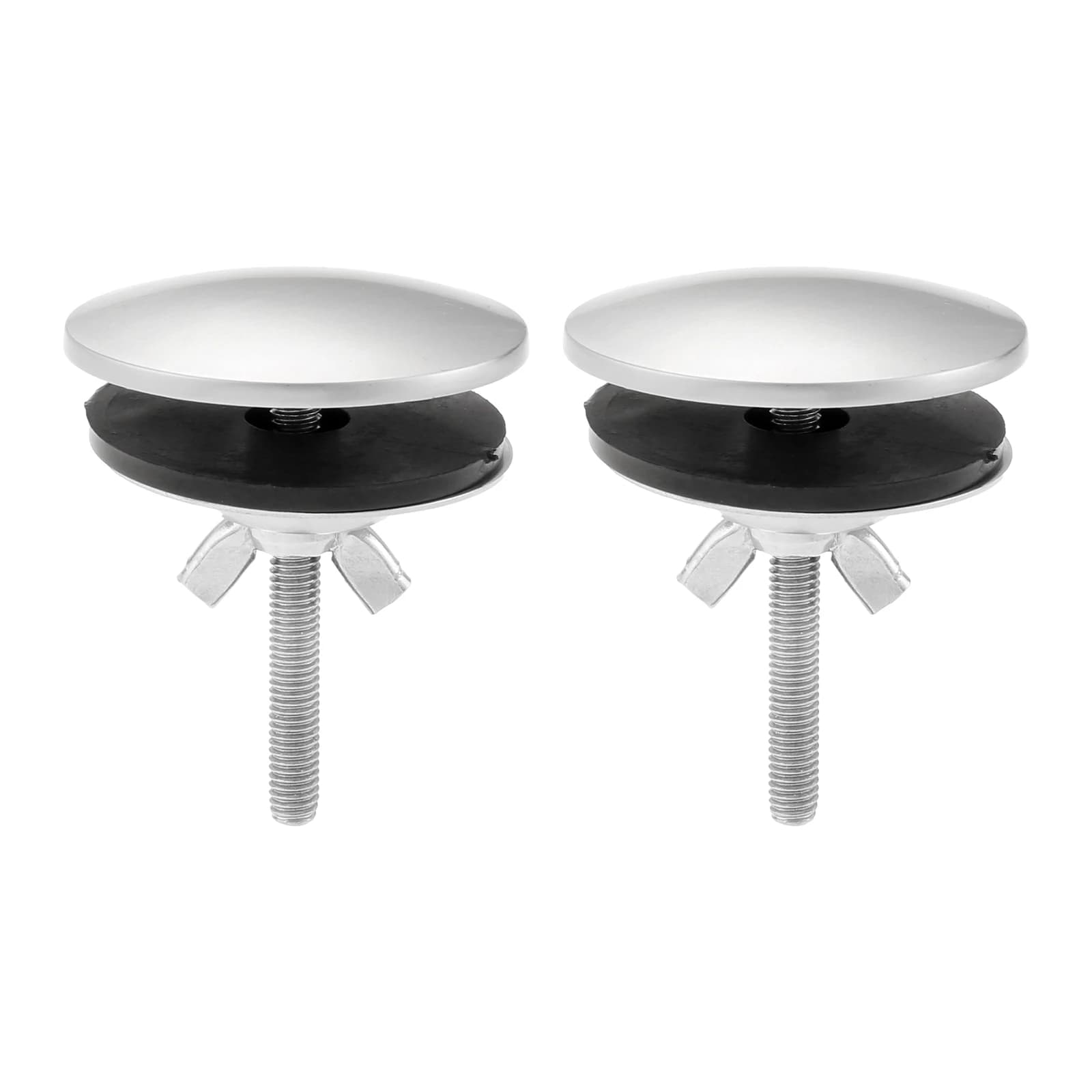 2 pz. Copertura per foro lavello da cucina da 2 pollici in lega di zinco, tappo per foro rubinetto, dispenser sapone, piastra copriforo per rubinetto lavello