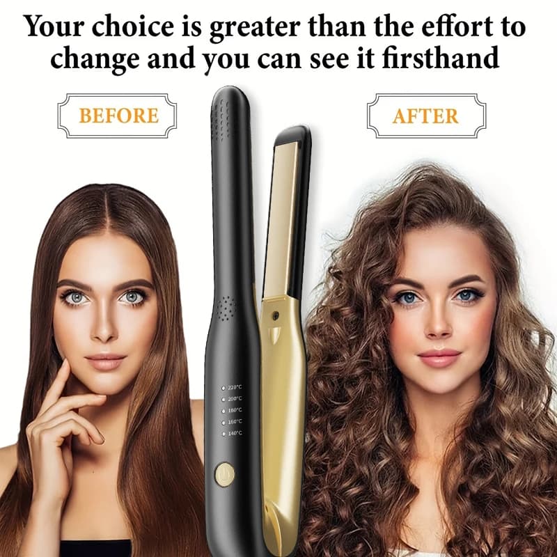 Ceramic Ion Hair Plate with LCD Display - Quick Heat for Smooth and Bright Hair Quick Heating for Smooth and Bright Hair Woman Man
