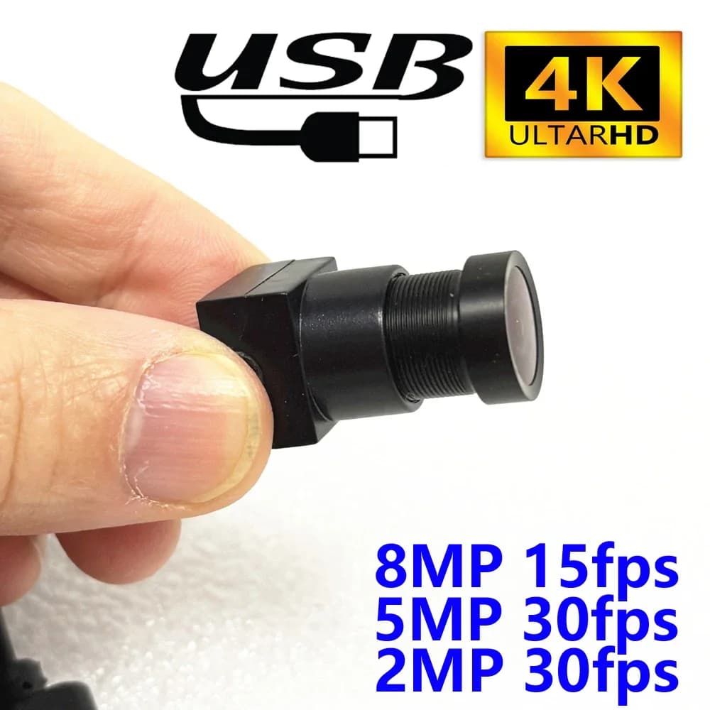 4K 8MP 5MP 1080P IMX179 Modulo telecamera USB Full HD MJPEG Mini CCTV ad alta velocità Linux UVC Android Webcam Telecamera di sorveglianza