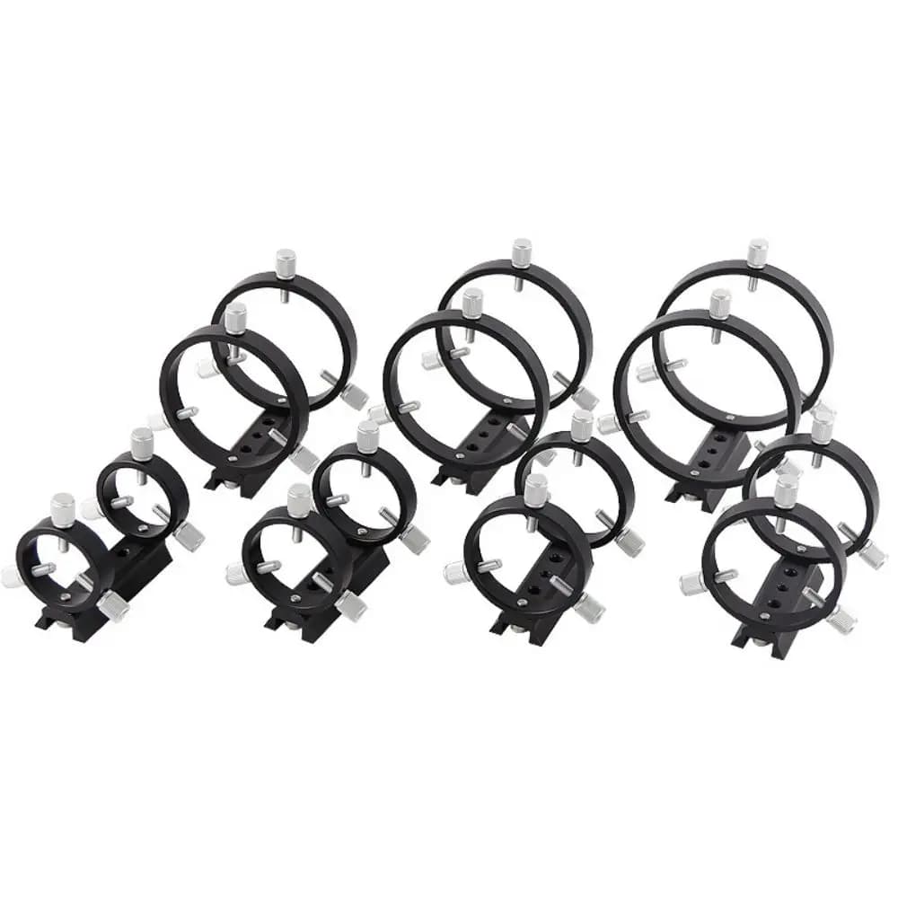 Kit di Supporto per Guida Ottica a Sgancio Rapido con Anelli per Tubi Telescopio Diametro 42/50/60/68/80/90/102mm